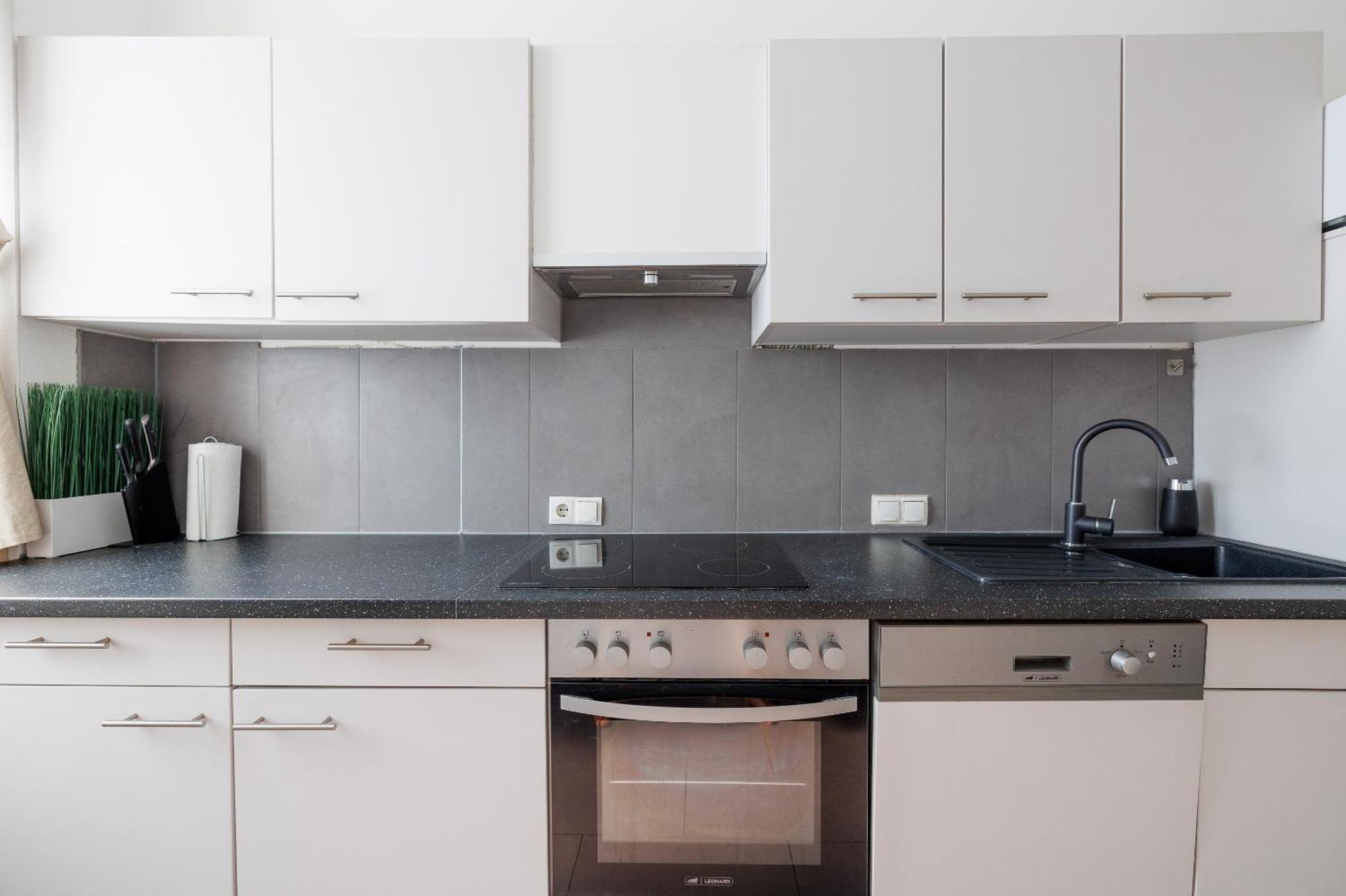 Modern City Apartment In Wina Bagian luar foto