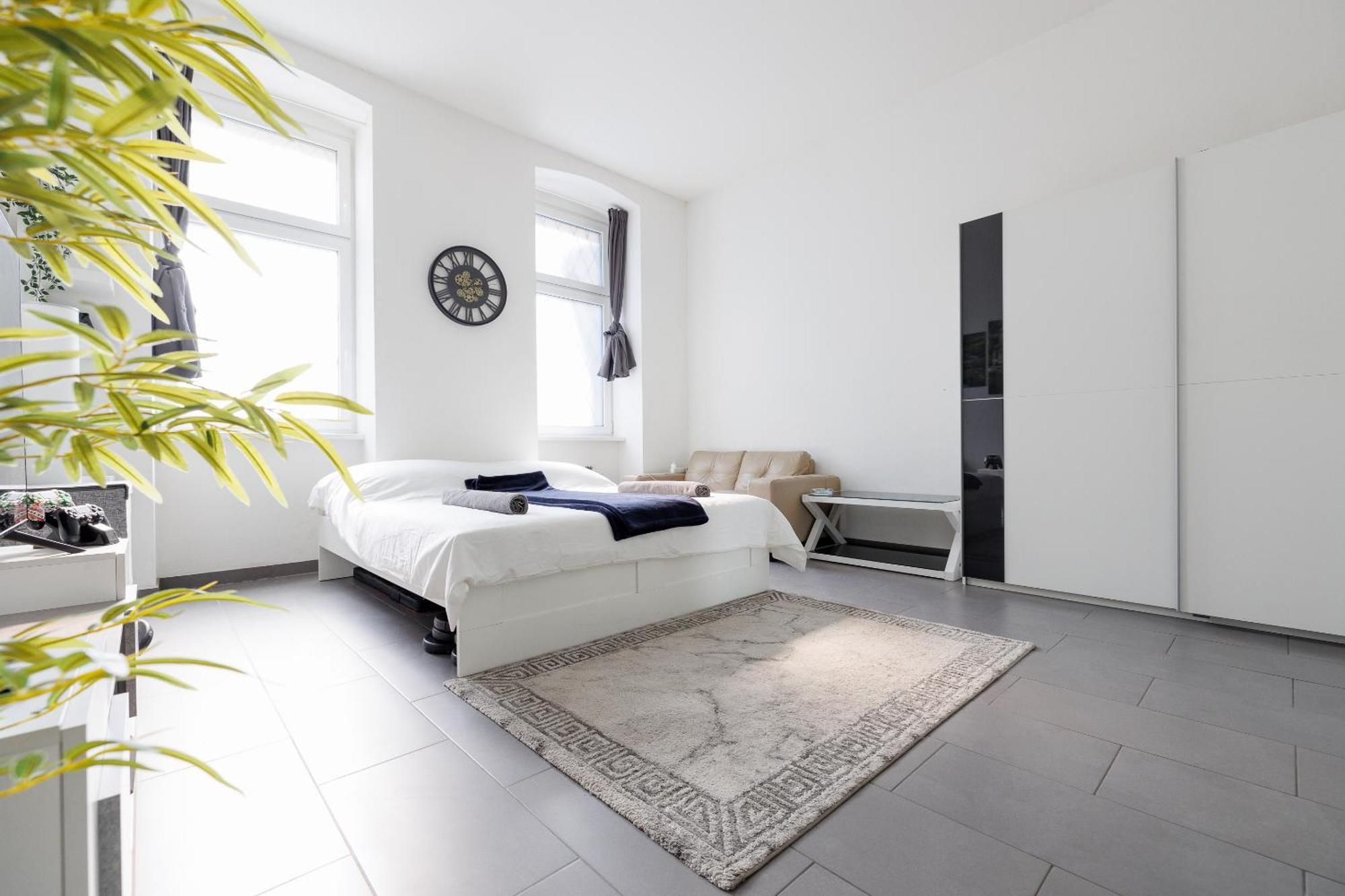 Modern City Apartment In Wina Bagian luar foto